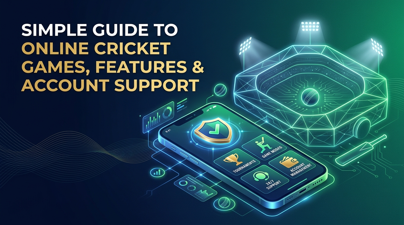 Online Cricket Game with 9Wickets: A Simple Guide to Cricket Games, Features & Account Support