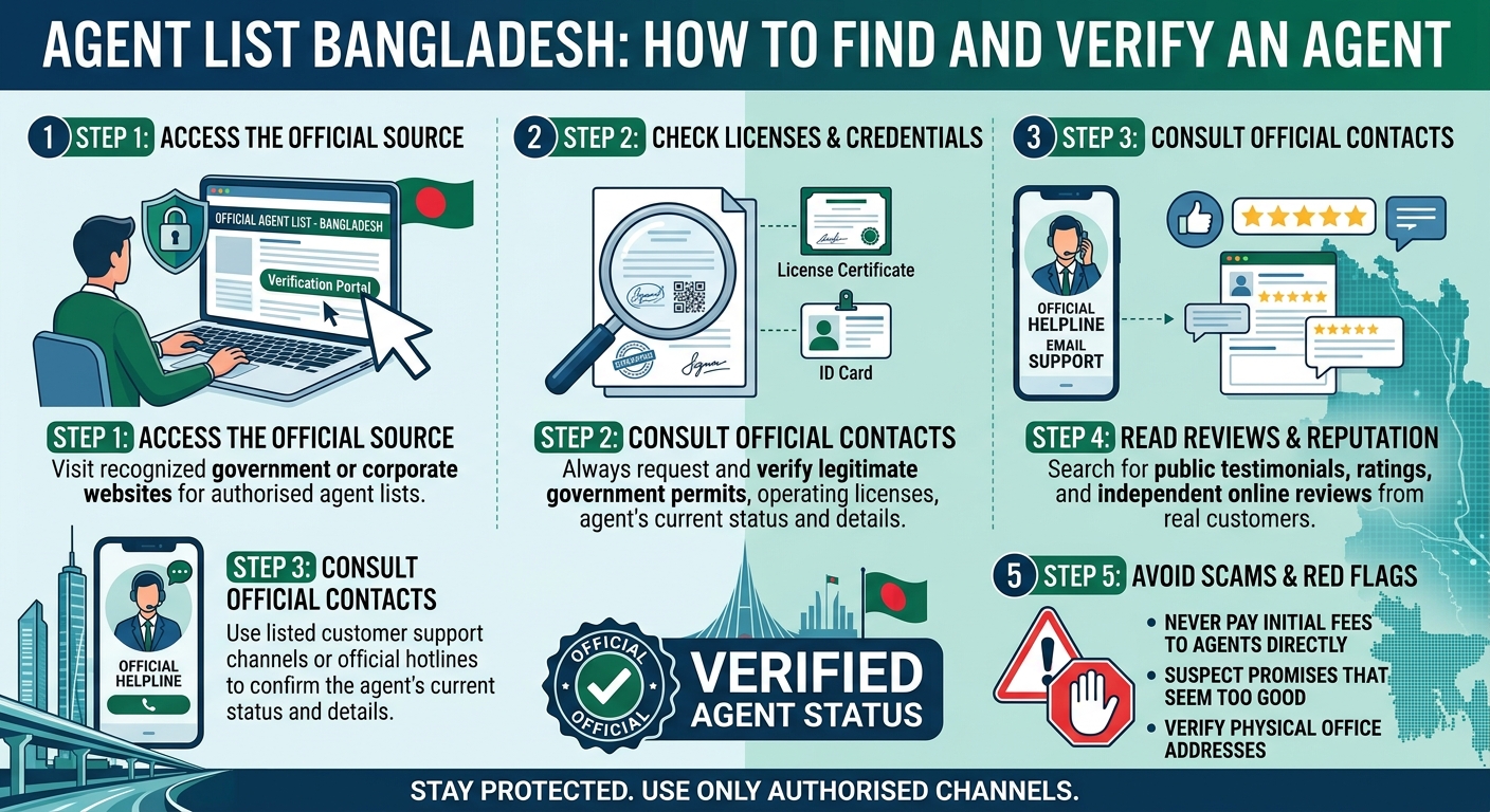 9Wickets Agent List Bangladesh: How to Find and Verify an Agent